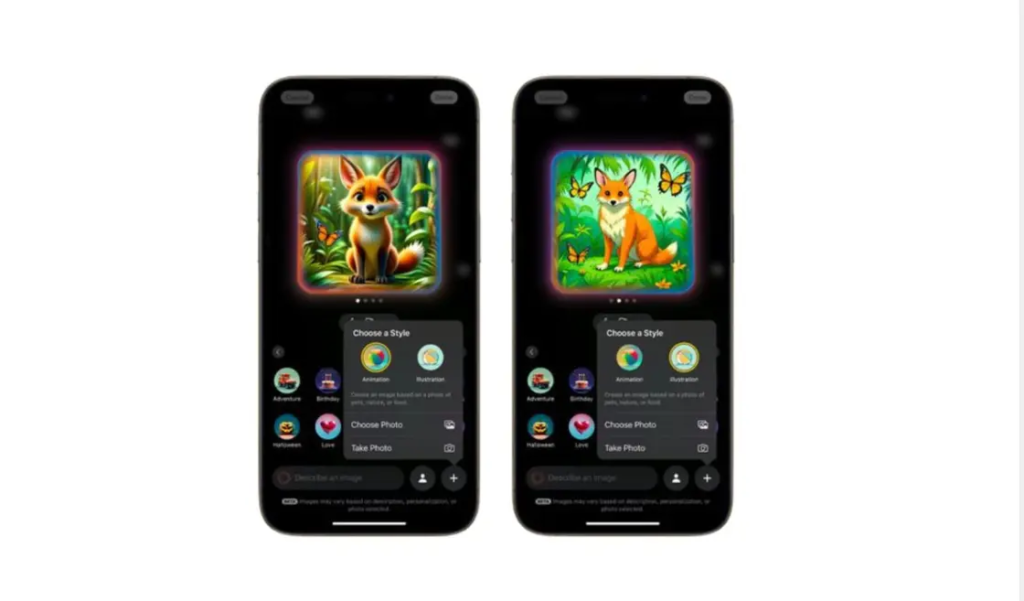 image-18-1024x601 كل ما تريد معرفته عن "Image Playground" تطبيق الذكاء الاصطناعي الجديد من أبل